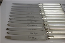 Mark Calcavecchia's 2002 Ryder Cup Knife Set Players' Gift - Arthur Price of England