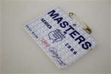 1966 Masters Tournament Series Badge #12400 - Jack Nicklaus Winner