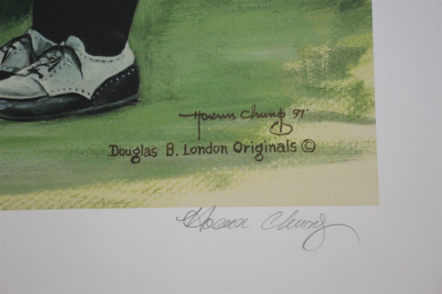 Bobby Jones Slam Fourth Leg at Merion Deluxe Offset Lithograph 324/650 by Douglas B London