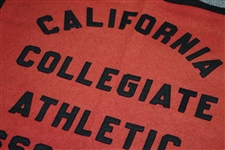1953 California Collegiate Athletic Assoc. Golf Champions Banner Given to San Diego St