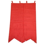 1953 California Collegiate Athletic Assoc. Golf Champions Banner Given to San Diego St