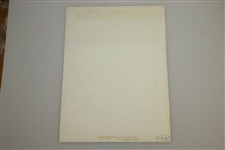 Circa 1960's I Like IKE Golf Winged Foot GC by Artist Bruce Stark Original Pen & Ink on Board