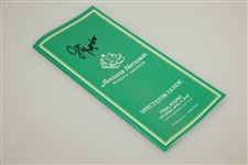 Jen Kupcho signed Augusta National Women's Amateur Final Round Spectator Guide JSA ALOA