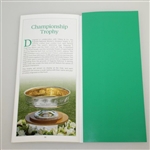 Jen Kupcho signed Augusta National Women's Amateur Final Round Spectator Guide JSA ALOA