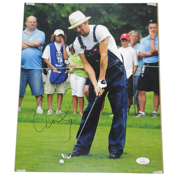 Kid Rock Signed Golfing From the Tee 11x14 Photo JSA #EE90081