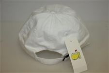 Nick Faldo Signed Masters Undated Logo White Hat JSA #M49279