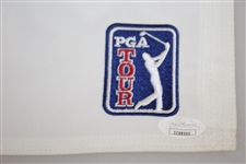 Rickie Fowler Signed The Players Championship TPC Sawgrass Flag JSA #EE88060