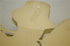 Sam Snead Granger Tobacco Advertising Cut Out Sizable Broadside Display
