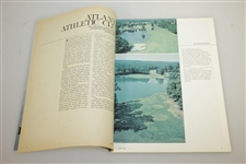 1976 Golf Journal Bobby Jones Magazine - Atlanta Athletic Club US Open Host