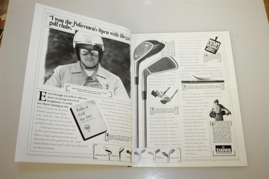 1992 Golf Illustrated Bobby Jones at St Andrews Cover Magazine