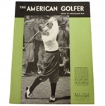 1933 The American Golfer Featuring Bobby Jones Publication by Grantland Rice 