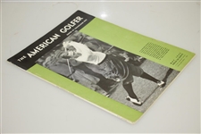 1933 The American Golfer Featuring Bobby Jones Publication by Grantland Rice 