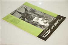 1933 The American Golfer Featuring Bobby Jones Publication by Grantland Rice 
