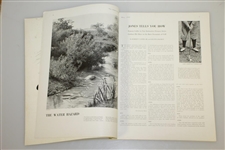 1933 The American Golfer Featuring Bobby Jones Publication by Grantland Rice 