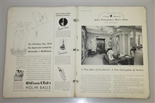 1932 The American Golfer Bobby Jones by Grantland Rice Magazine
