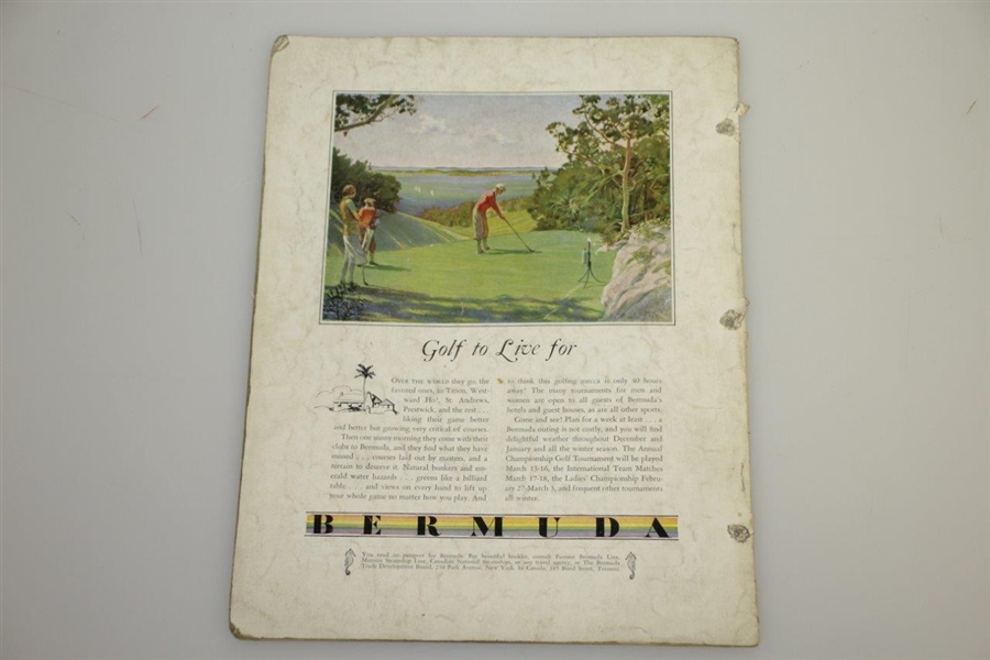 1932 The American Golfer Bobby Jones by Grantland Rice Magazine