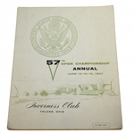 1957 US Open at Inverness Club Program - Dick Mayer Winner