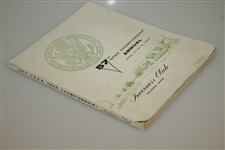 1957 US Open at Inverness Club Program - Dick Mayer Winner