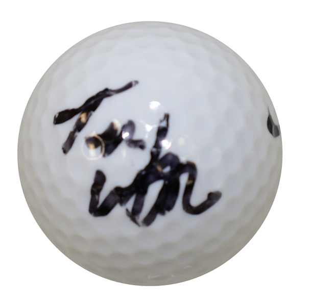 Tom Watson Signed World Golf Hall of Fame Logo Golf Ball JSA #R98995