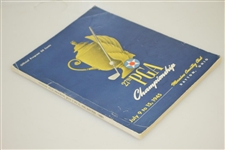1945 PGA Championship at Morraine CC Program - Byron Nelson Winner - Part of 11 in a Row!
