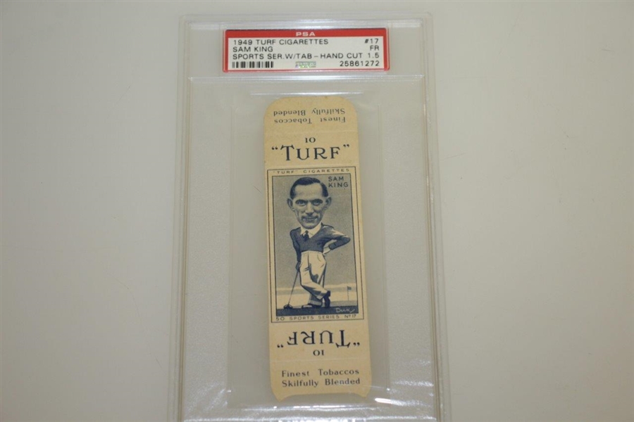 1949 Turf Cigarette Cards of Rees, King & Burton PSA Graded and Encapsulated