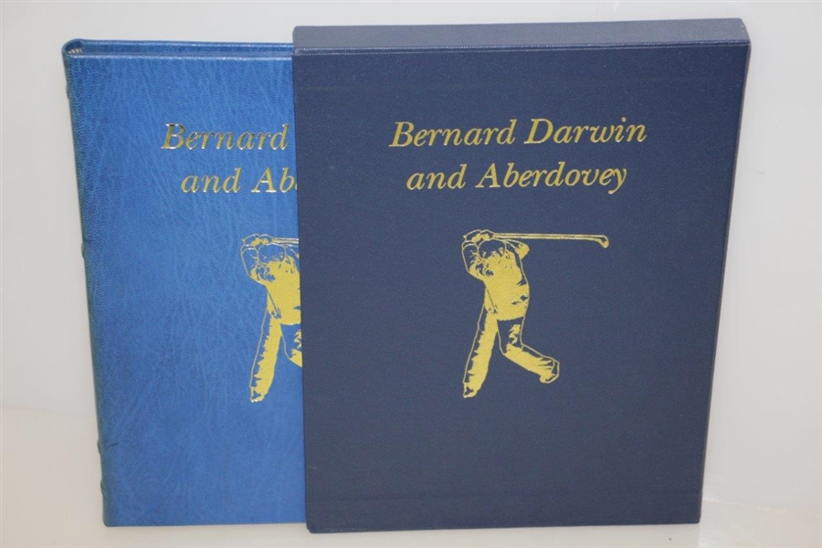 Bernard Darwin & Aberdovey Limited Ed Author Signed Book #78/125 in Slipcase