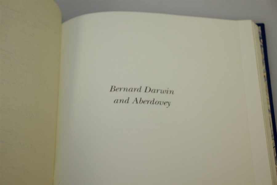 Bernard Darwin & Aberdovey Limited Ed Author Signed Book #78/125 in Slipcase