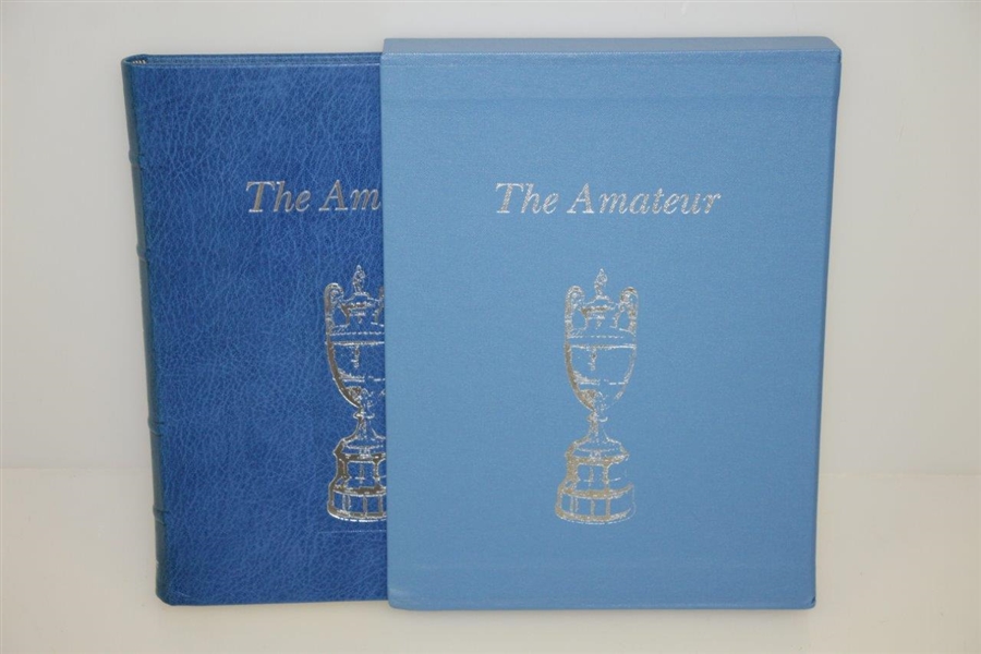 'The Amateur' 1885-1995 Signed Ed #42 of 75 by Author & 5-Time Champ Michael Bonallack