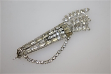 Decorative Golf Bag Broach Pin Made by Swaroski in Box w/ Certificate