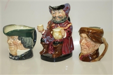 Royal Doulton 'Golfer' Mugs Set of Five - Circa 1946 - 1950