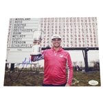 Gary Woodland Signed 2019 US Open at Pebble Beach 8x10 Photo JSA #DD51553