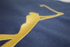 Rory McIlroy Signed 2019 Players Championship Limited Ed Royal Blue Dated Flag JSA #DD31645