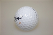 Jack Nicklaus Signed Masters Logo Titleist Ball w/ Inscription 86 JSA ALOA