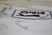 Watson, Couples, Zoeller & Kite Signed TPC Twin Cities Flag JSA #EE56163