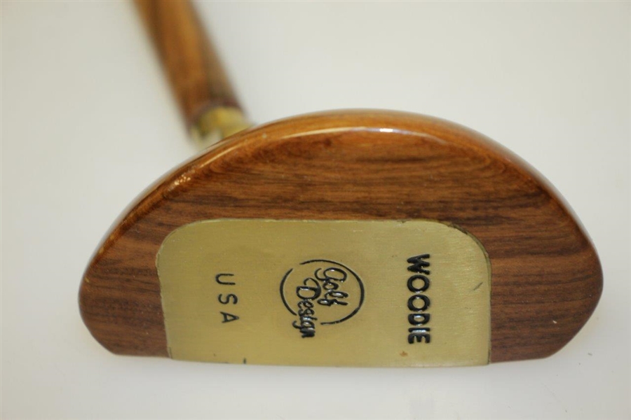 Turnberry British Open Woodie Putter by Golf Design - Very Good Condition