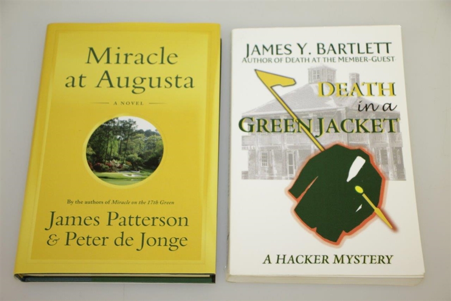 Masters Tournament Augusta National Fiction Grouping of Five Books