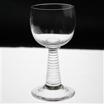 Augusta National Golf Club Classic Etched Ribbed Stem Wine Glass