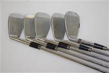Bob Kletcke Masters Spalding Irons Complete Set 2-Sand Wedge - Ten Clubs in Total