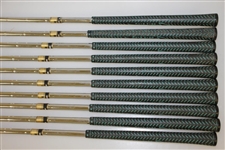 Bob Kletcke Masters Spalding Irons Complete Set 2-Sand Wedge - Ten Clubs in Total