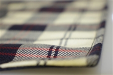 2019 US Open at Pebble Beach Embroidered Tartan Seamus Flag - Ltd Ed - Only 75 Made!