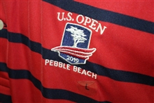2019 US Open Pebble Beach Ralph Lauren Large Polo - Red, White, & Blue Striped