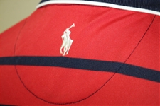 2019 US Open Pebble Beach Ralph Lauren Large Polo - Red, White, & Blue Striped