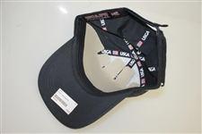 Three 2018 US Open at Shinnecock Hills Golf Hats - Navy Blue, Light Blue, & Sky Blue