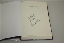 Arnold Palmer Signed 'A Golfer's Life' Book with James Dodson JSA ALOA