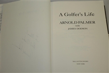 Arnold Palmer Signed 'A Golfer's Life' Book with James Dodson JSA ALOA