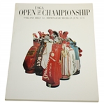 1961 US Open at Oakland Hills Country Club Official Program - Gene Littler Winner