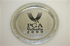 1999, 2000, 2001 & 2002 PGA Championship Commemorative Ltd Pewter Plates - Woods & Others