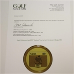 Mark Calcavecchia's 2007 Masters Tournament Contestant Badge #89