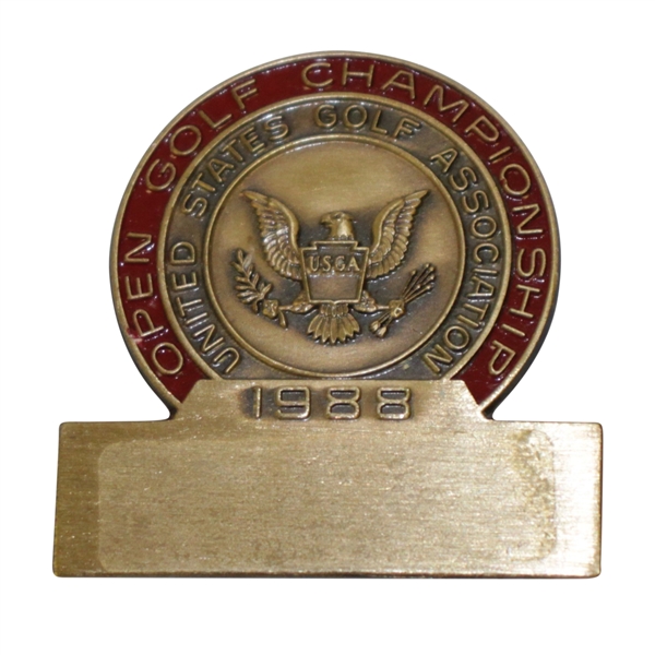 Mark Calcavecchia's 1988 US Open at The Country Club Contestant Badge