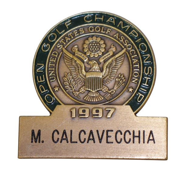 Mark Calcavecchia's 1997 US Open at Congressional Contestant Badge
